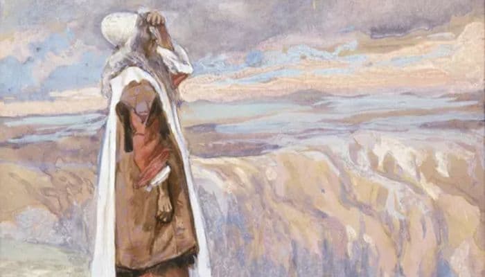 Vayelech Moses Sees the Promised Land from Afar James Tissot 1896–1902